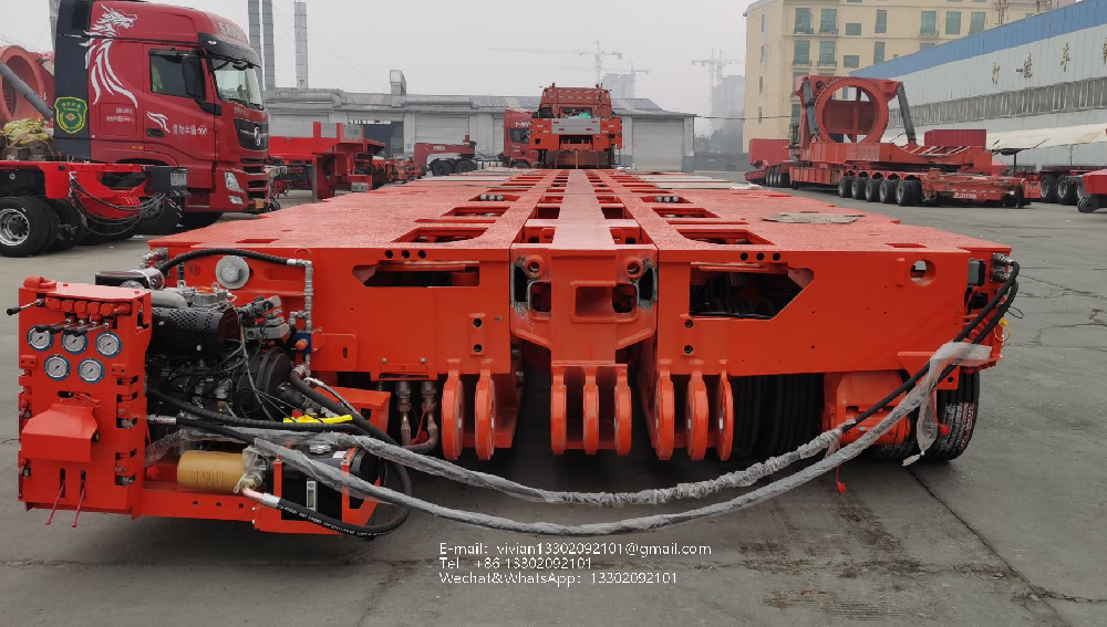 2.43-meter-wide self propelled modular transporters SPMT