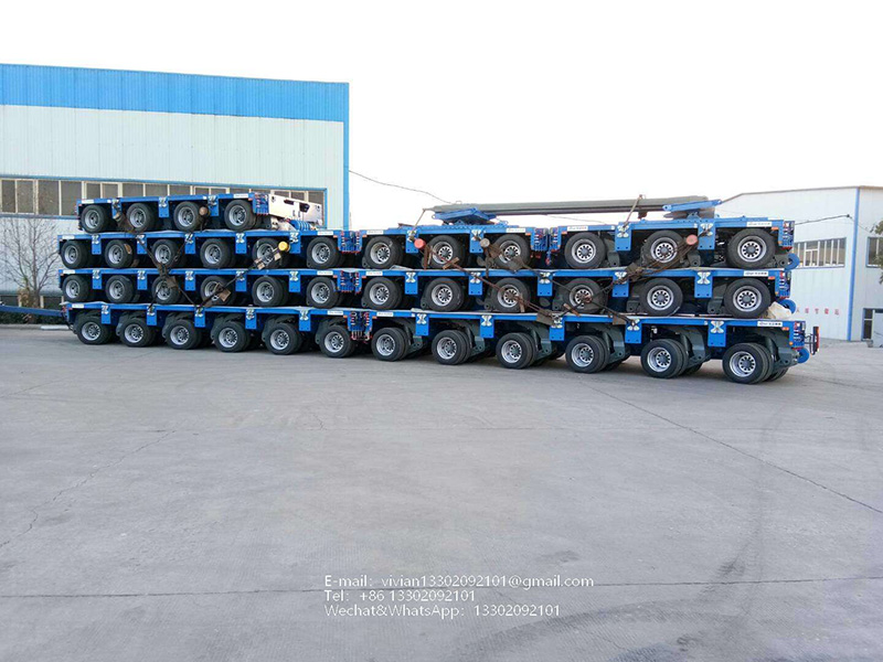 N-series hydraulic modular trailer - hydraulic trailers