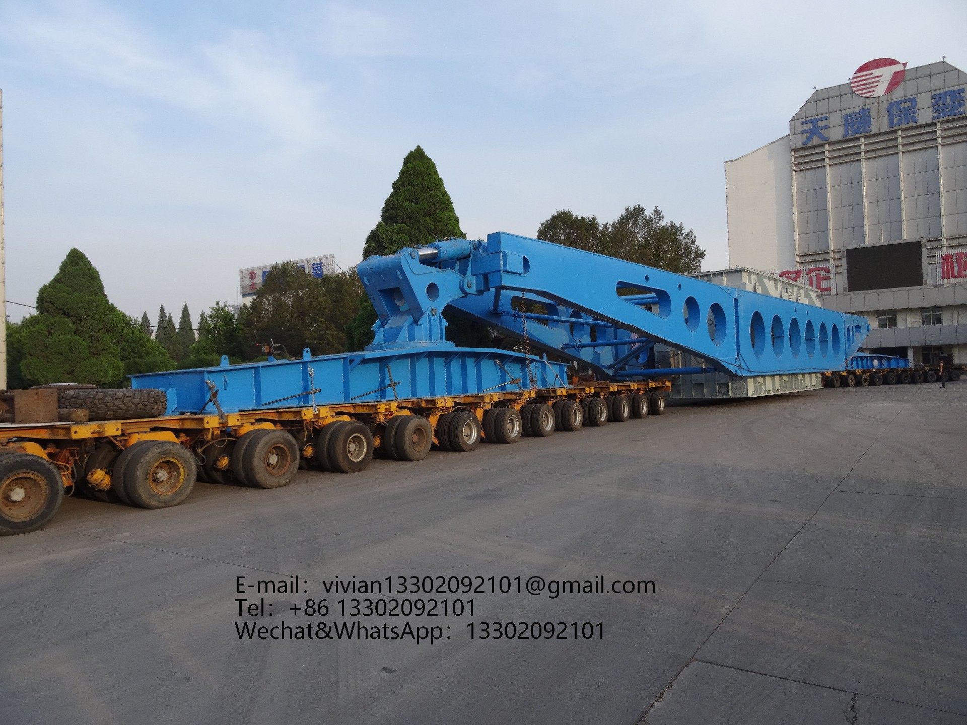 N-series hydraulic modular trailer - hydraulic trailers