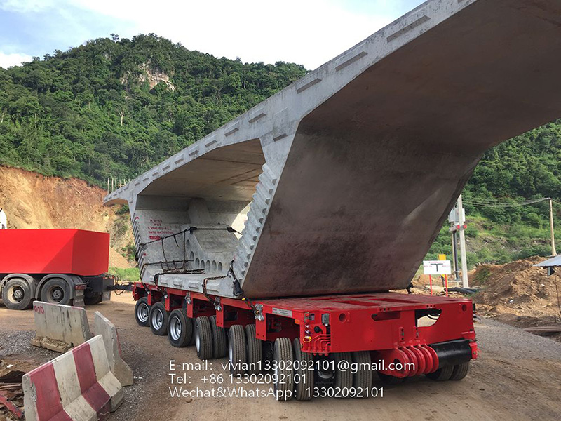 2.43-meter-wide self propelled modular transporters SPMT