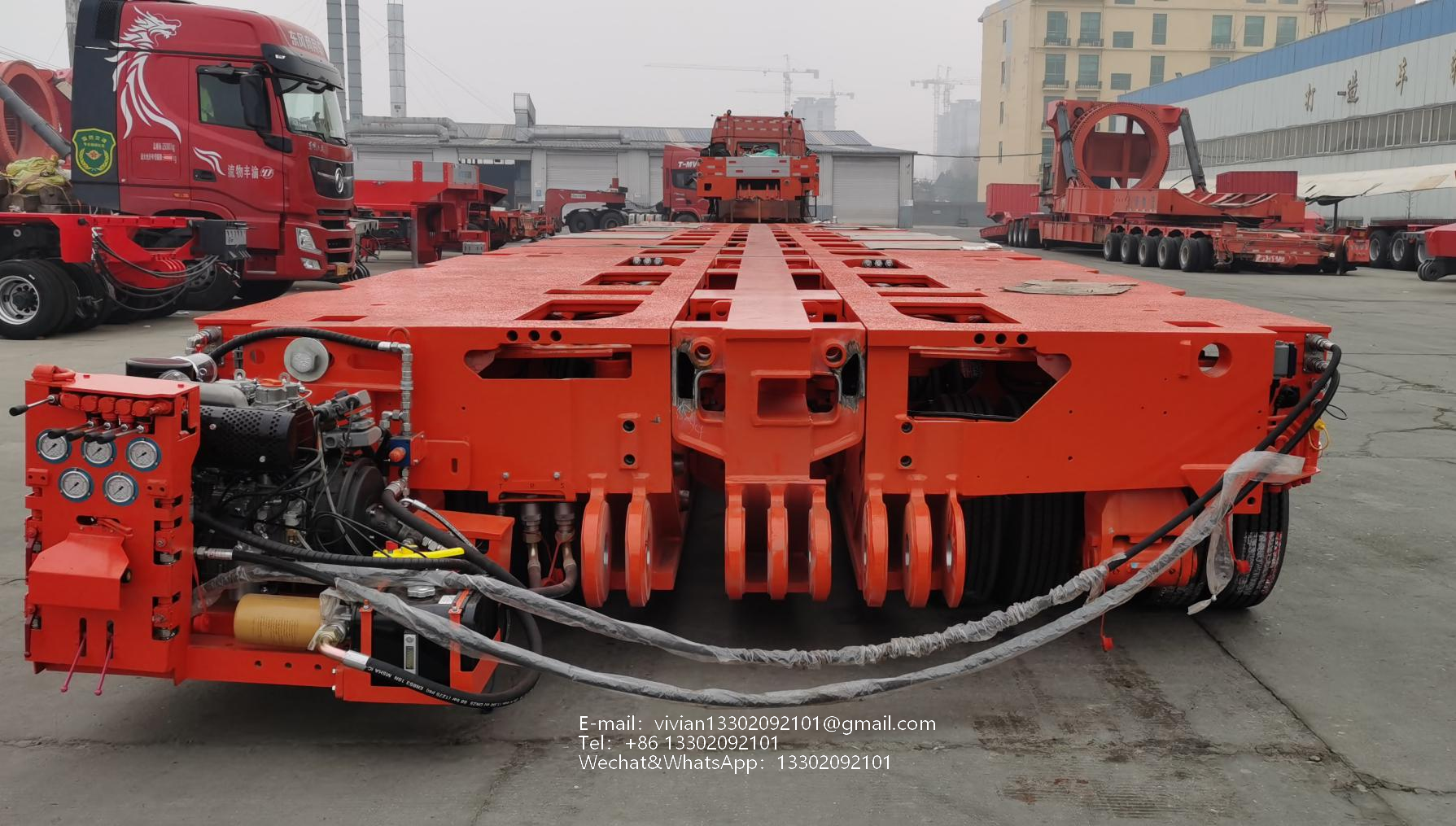 N-series hydraulic modular trailer - hydraulic trailers