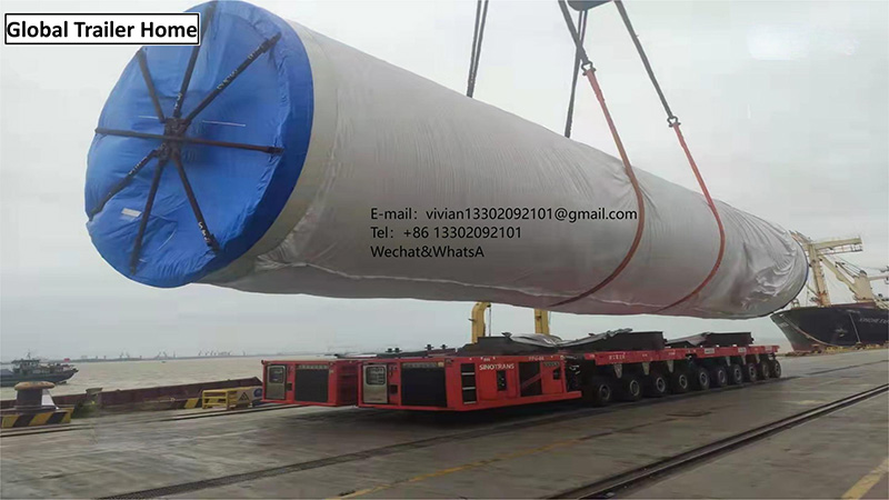 N-series hydraulic modular trailer - hydraulic trailers