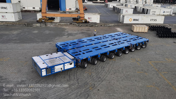 2.43-meter-wide self propelled modular transporters SPMT
