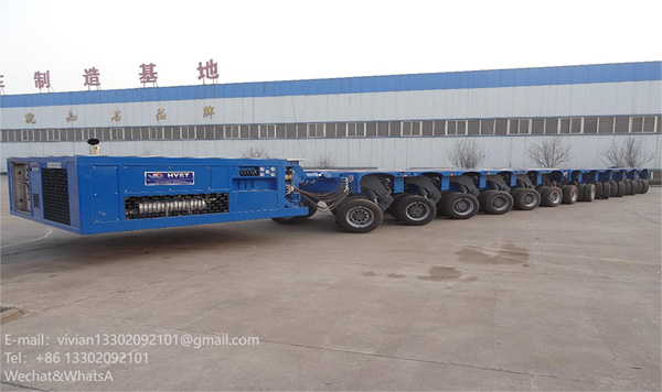 N-series hydraulic modular trailer - hydraulic trailers