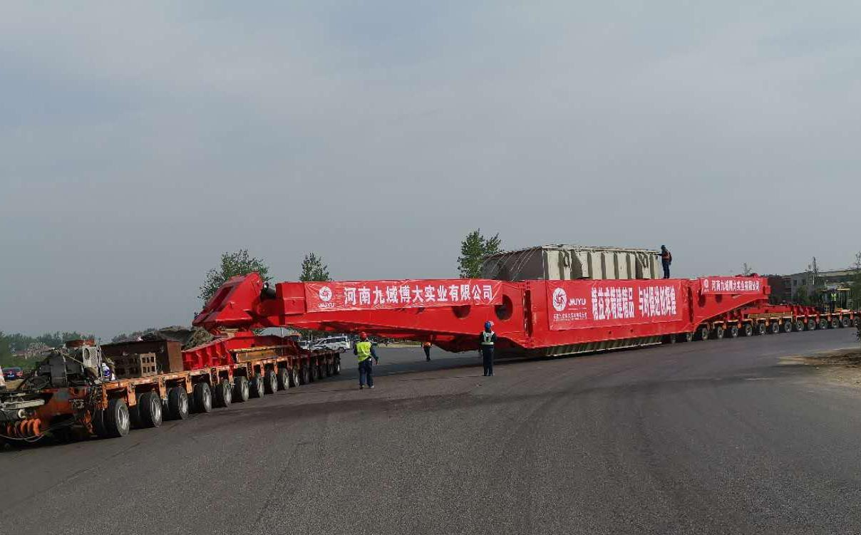 N-series hydraulic modular trailer - hydraulic trailers