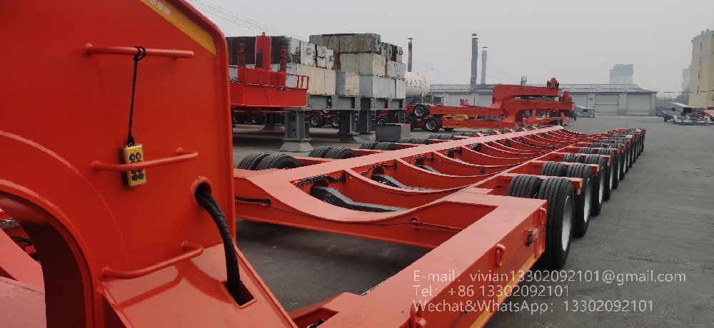 2.43-meter-wide self propelled modular transporters SPMT